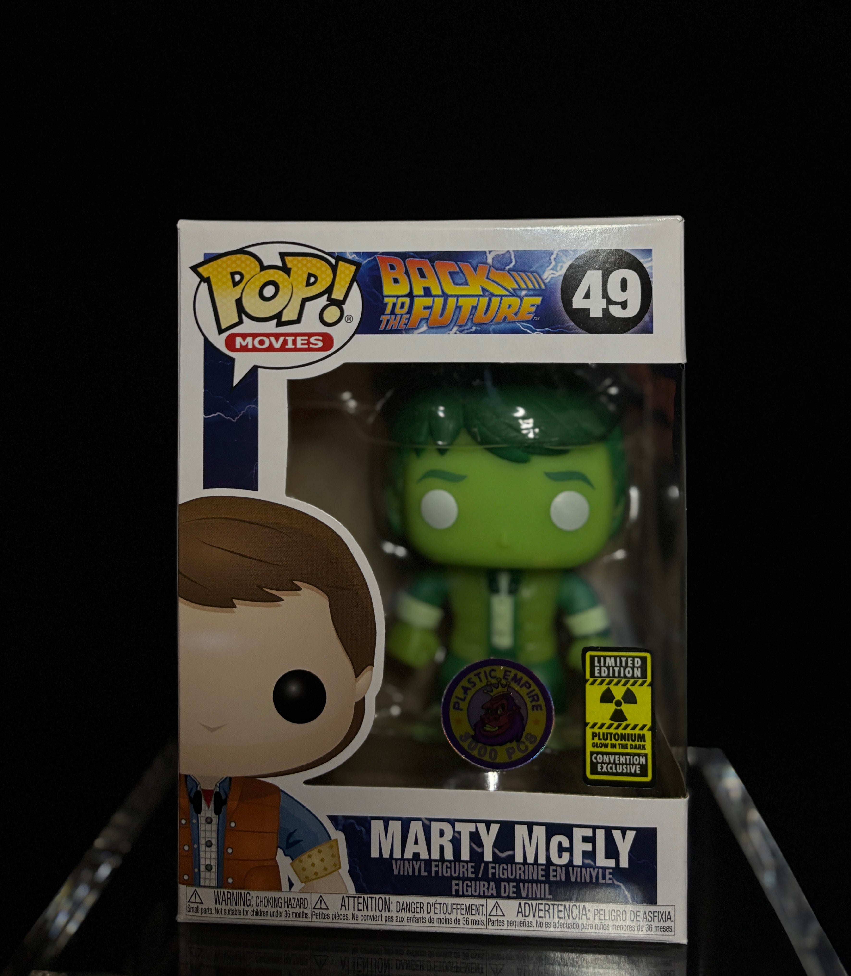 Funko Pop Marty McFly Plastic Empire LE 3000