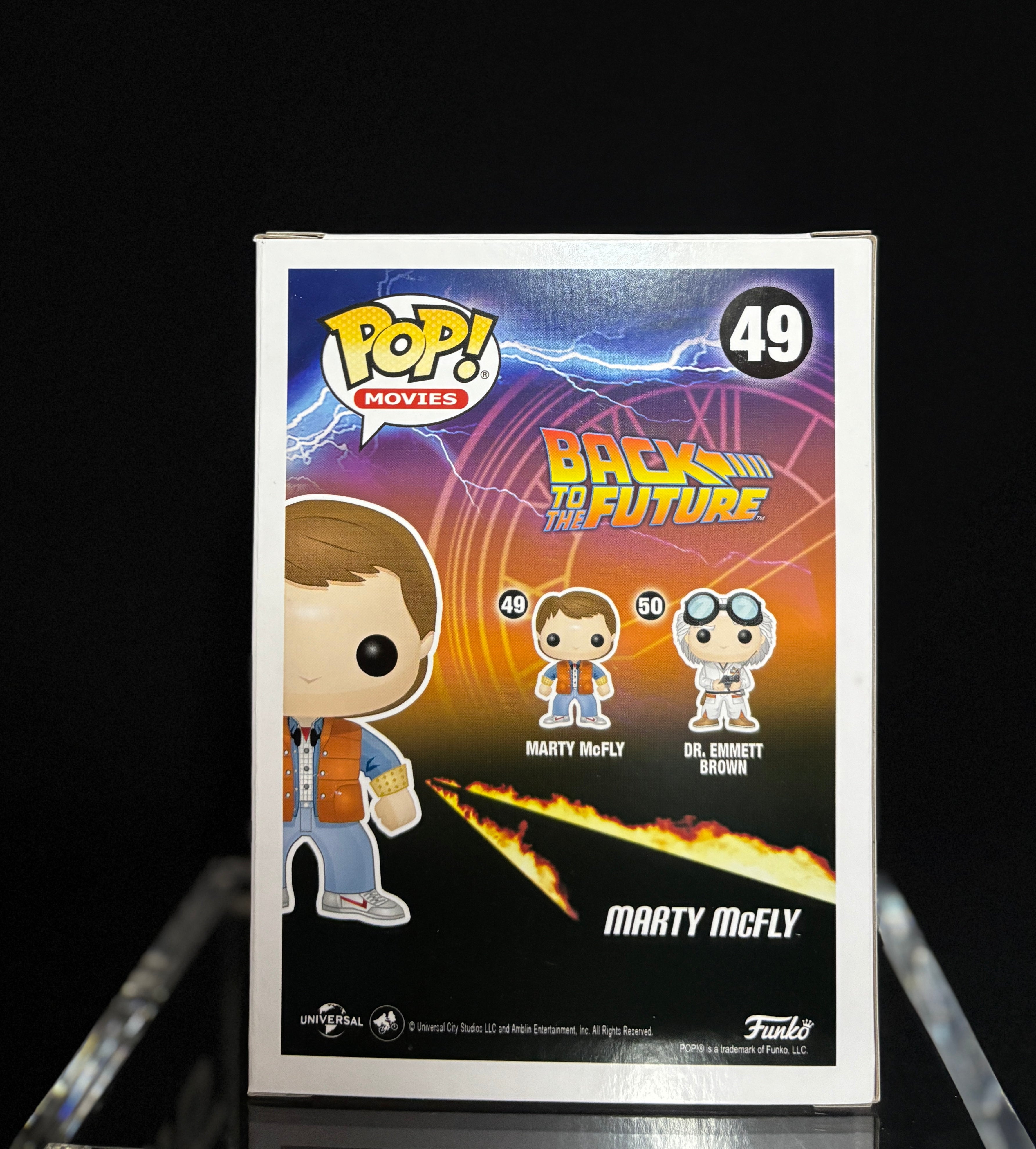 Funko Pop Marty McFly Plastic Empire LE 3000