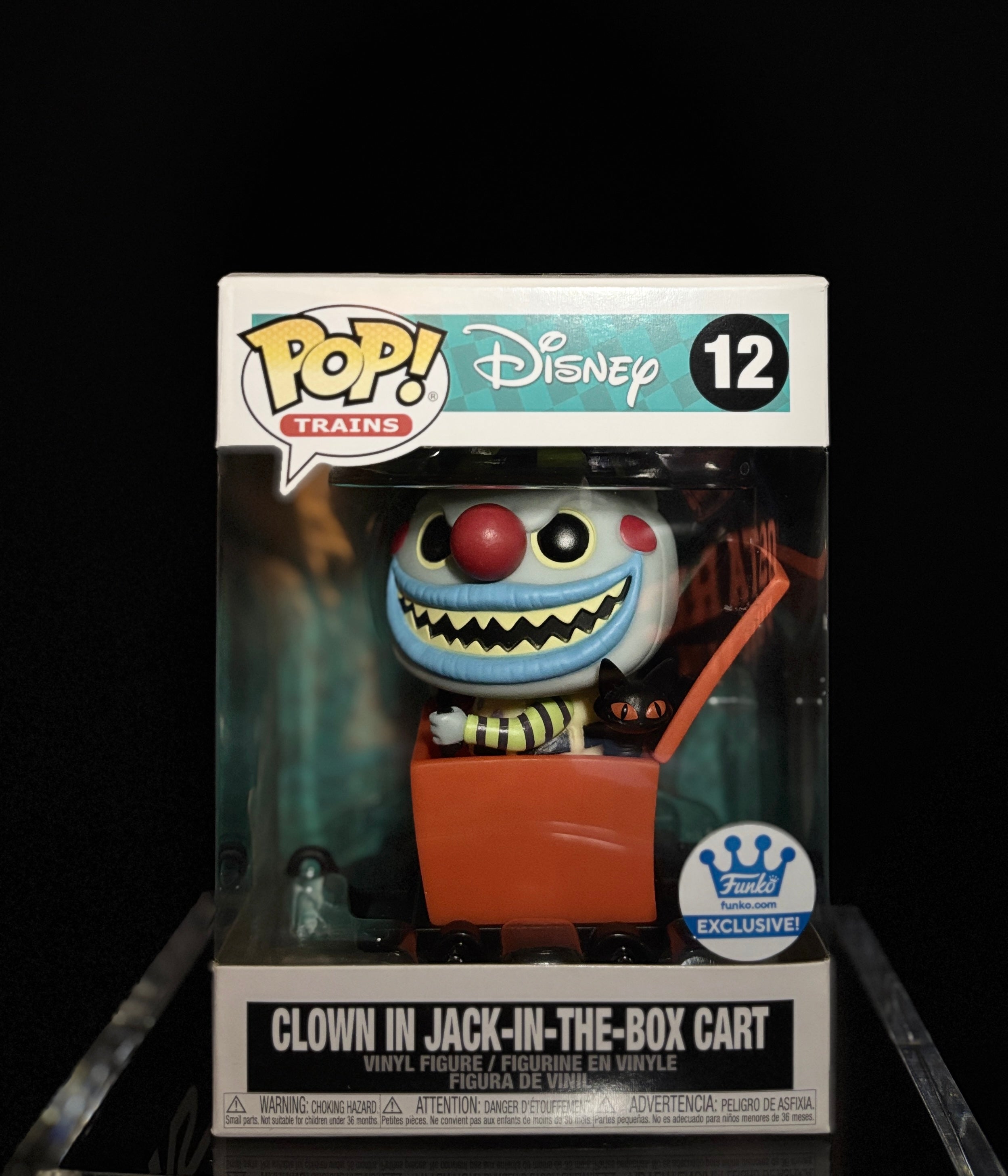 Funko Pop Clown In Jack-In-The-Box Cart