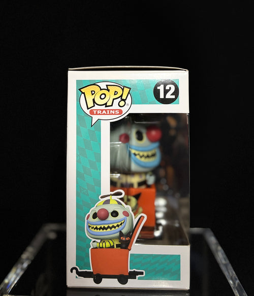Funko Pop Clown In Jack-In-The-Box Cart