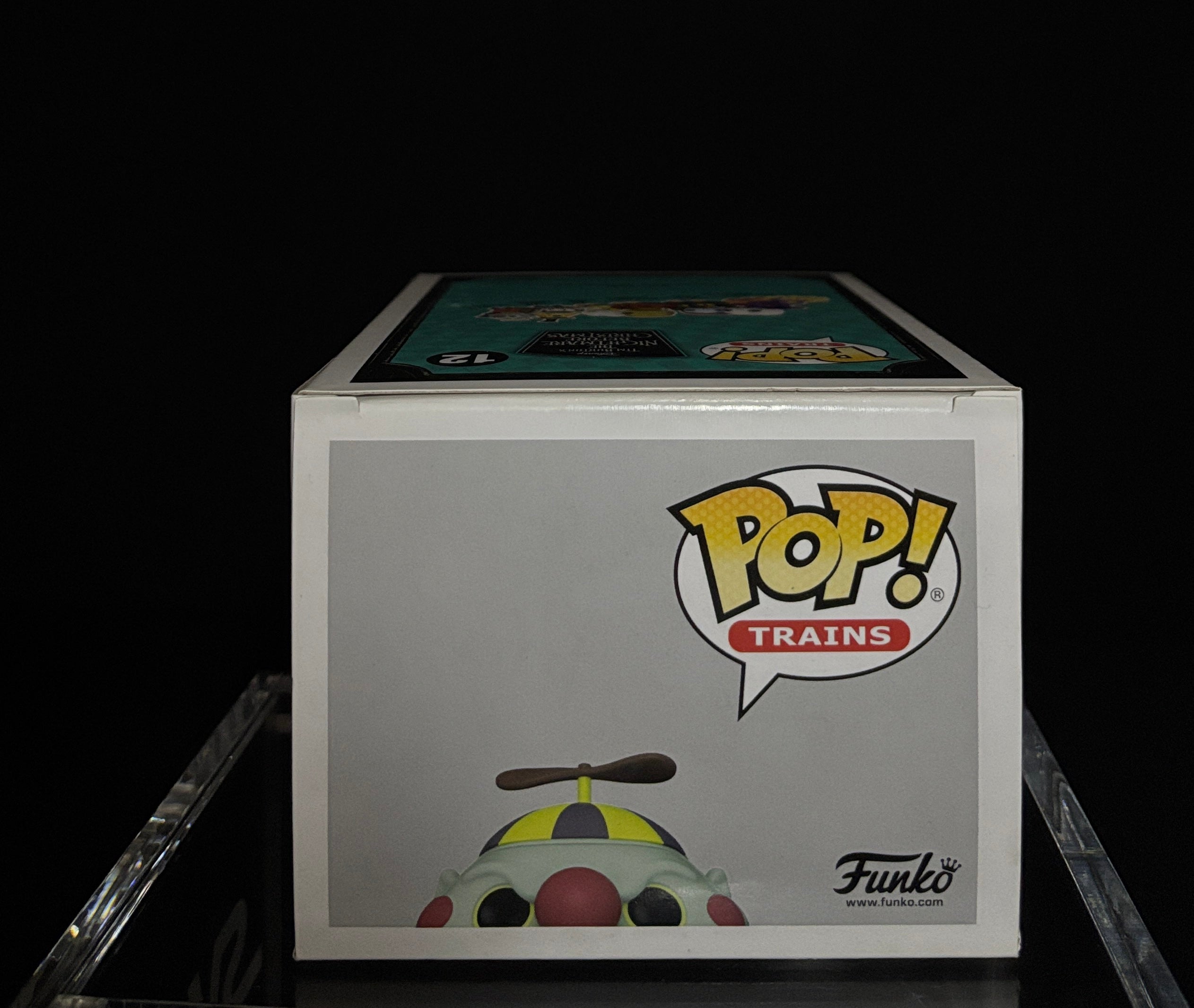 Funko Pop Clown In Jack-In-The-Box Cart