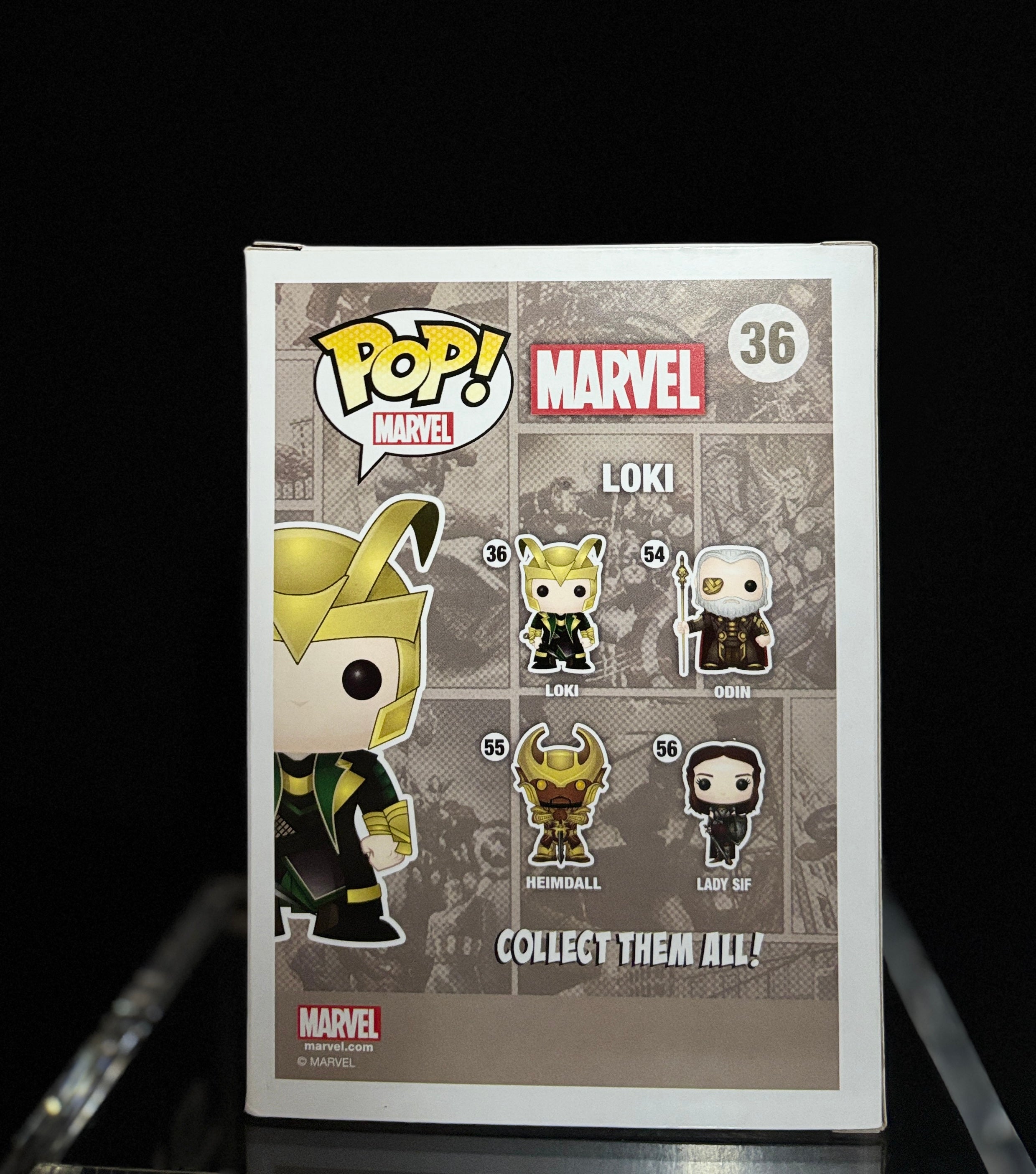 Funko Pop Loki Fugitive Toys GITD