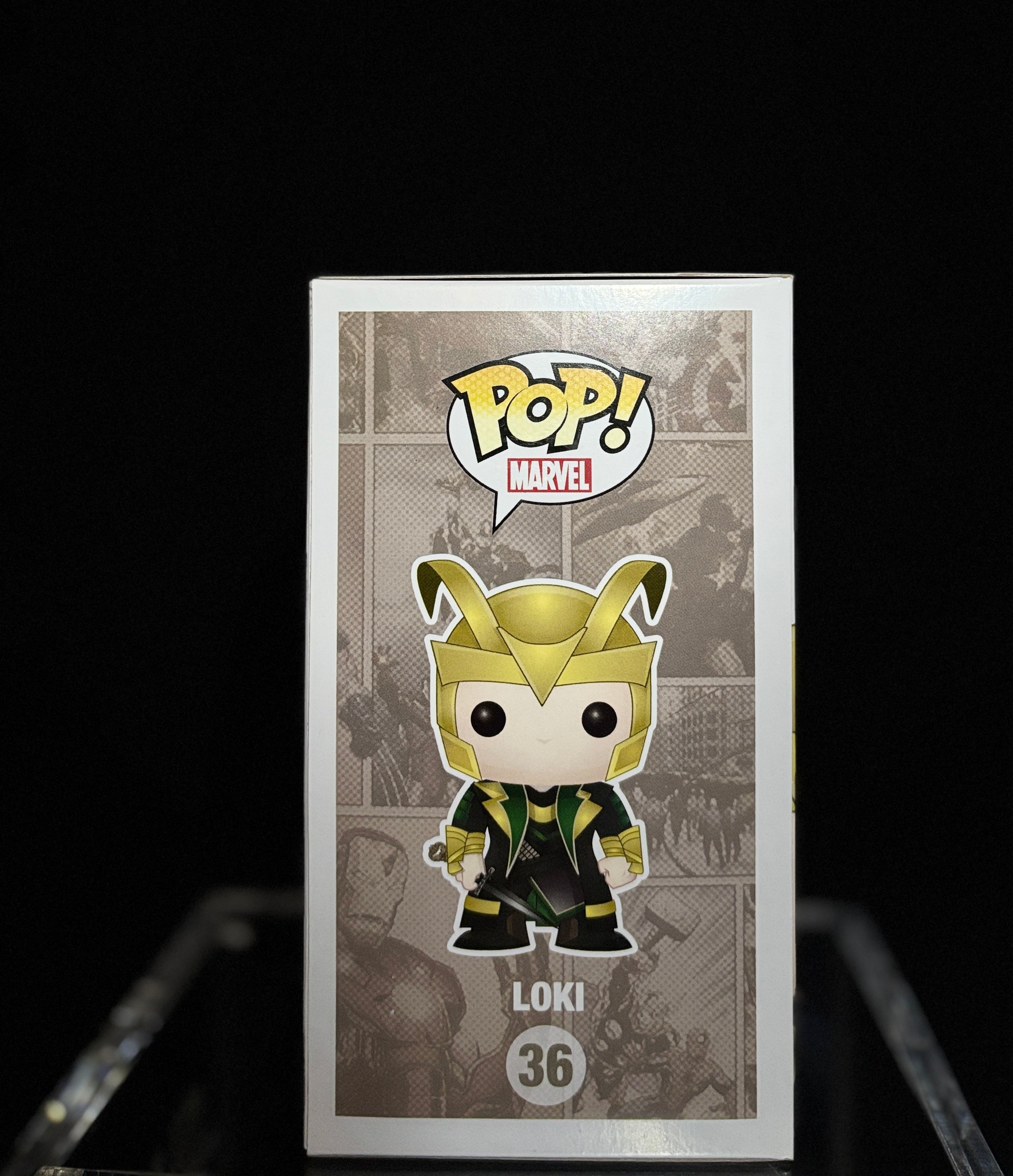 Funko Pop Loki Fugitive Toys GITD