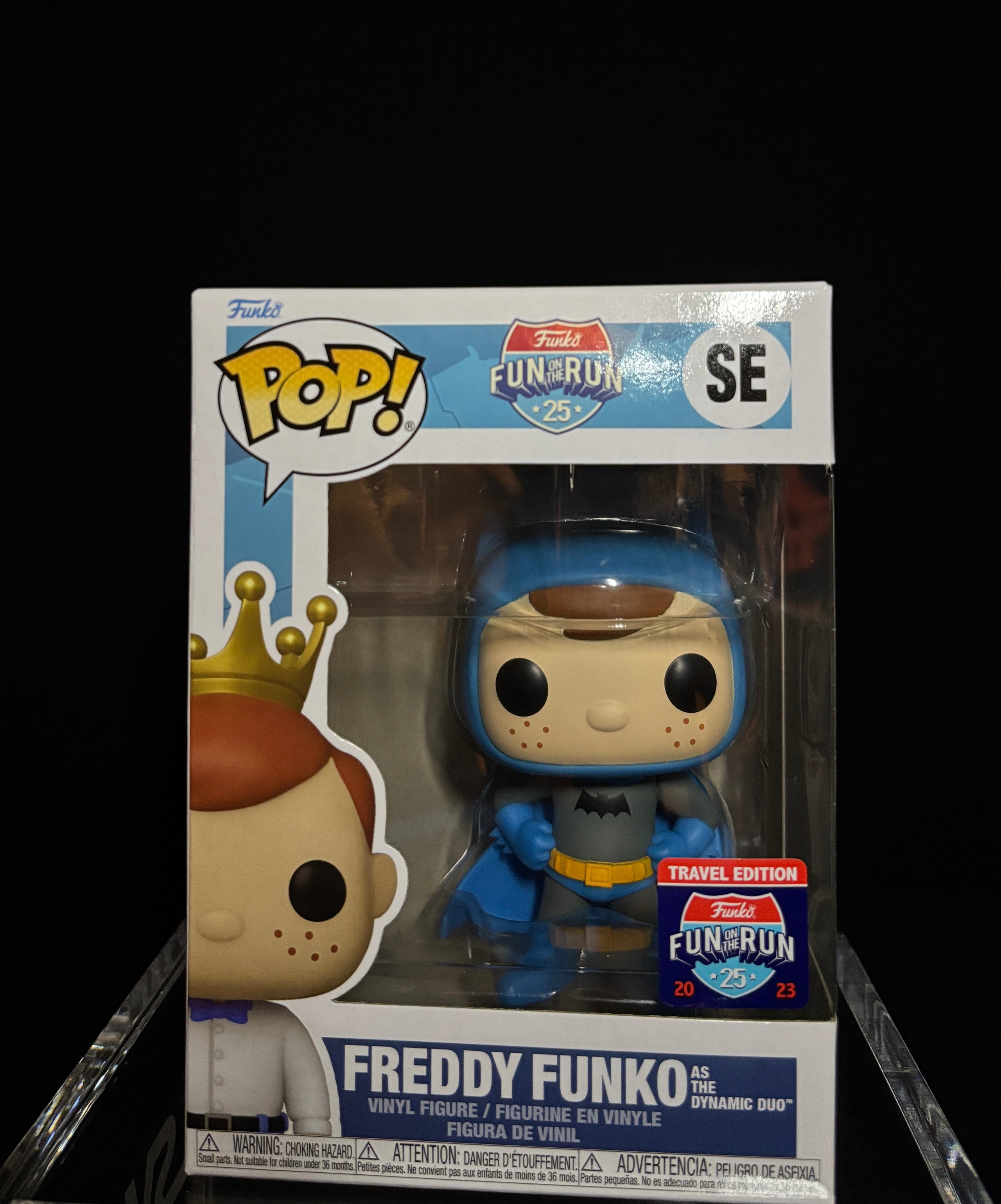 Funko Pop Freddy Funko as The Dynamic Duo