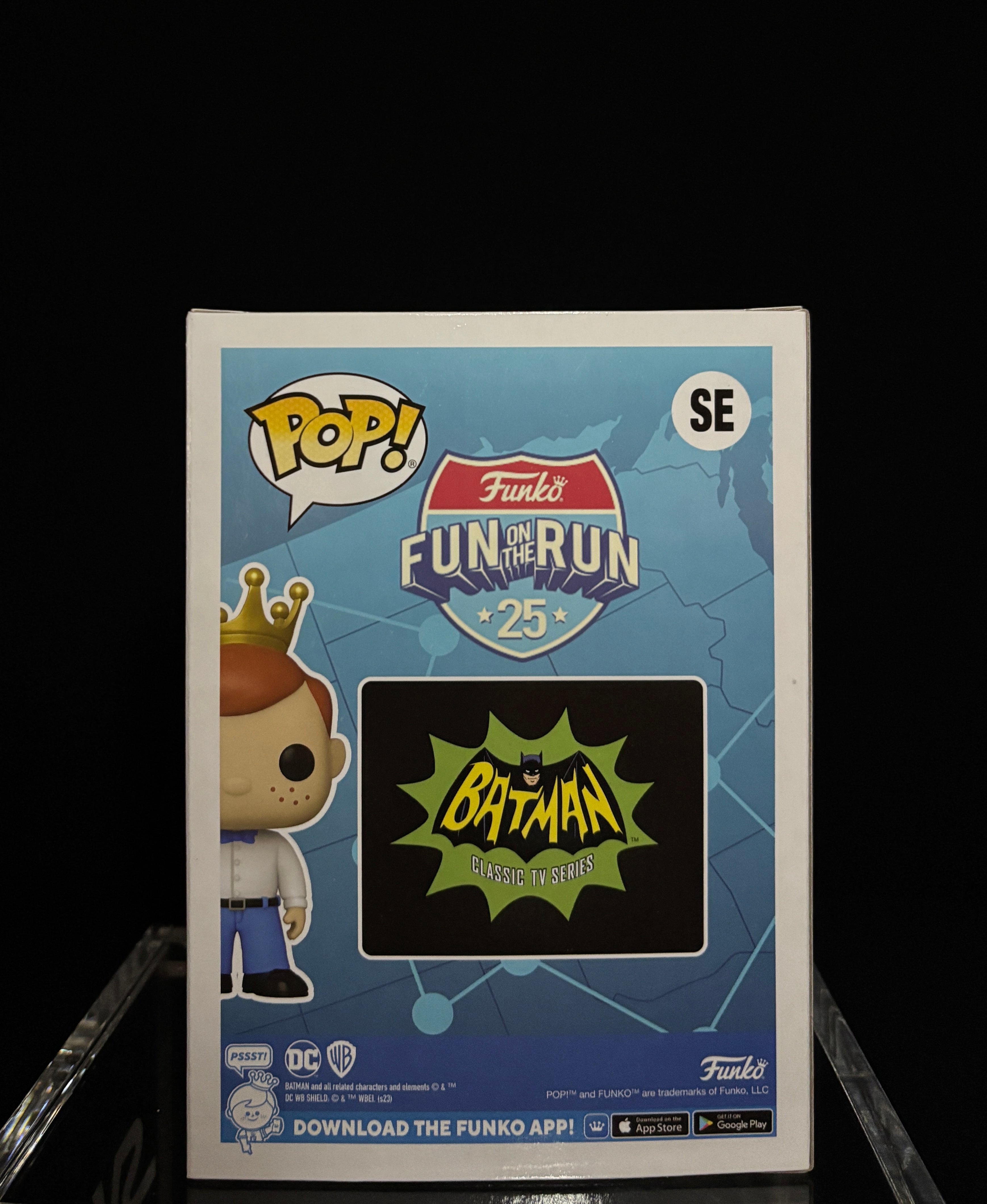 Funko Pop Freddy Funko as The Dynamic Duo