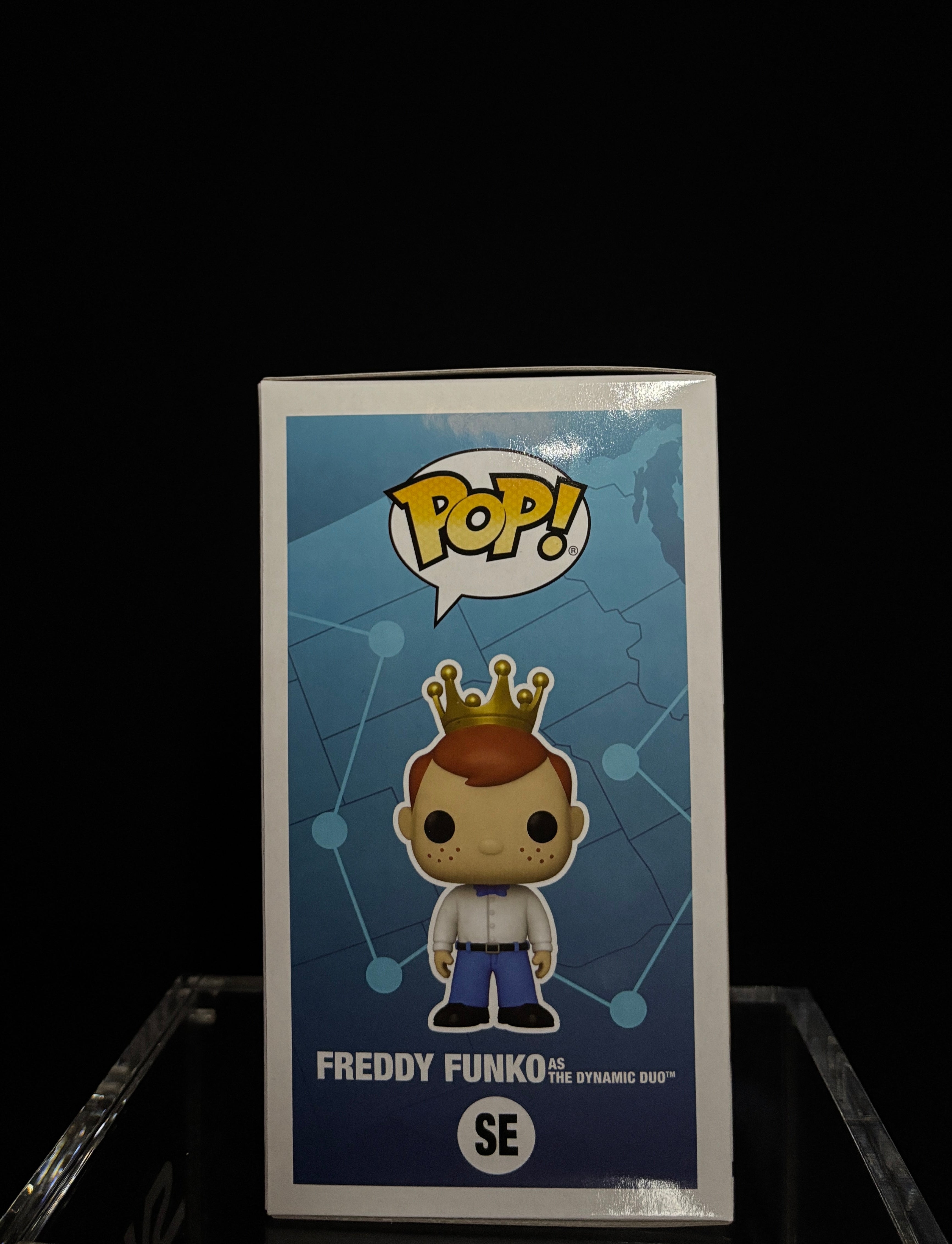 Funko Pop Freddy Funko as The Dynamic Duo