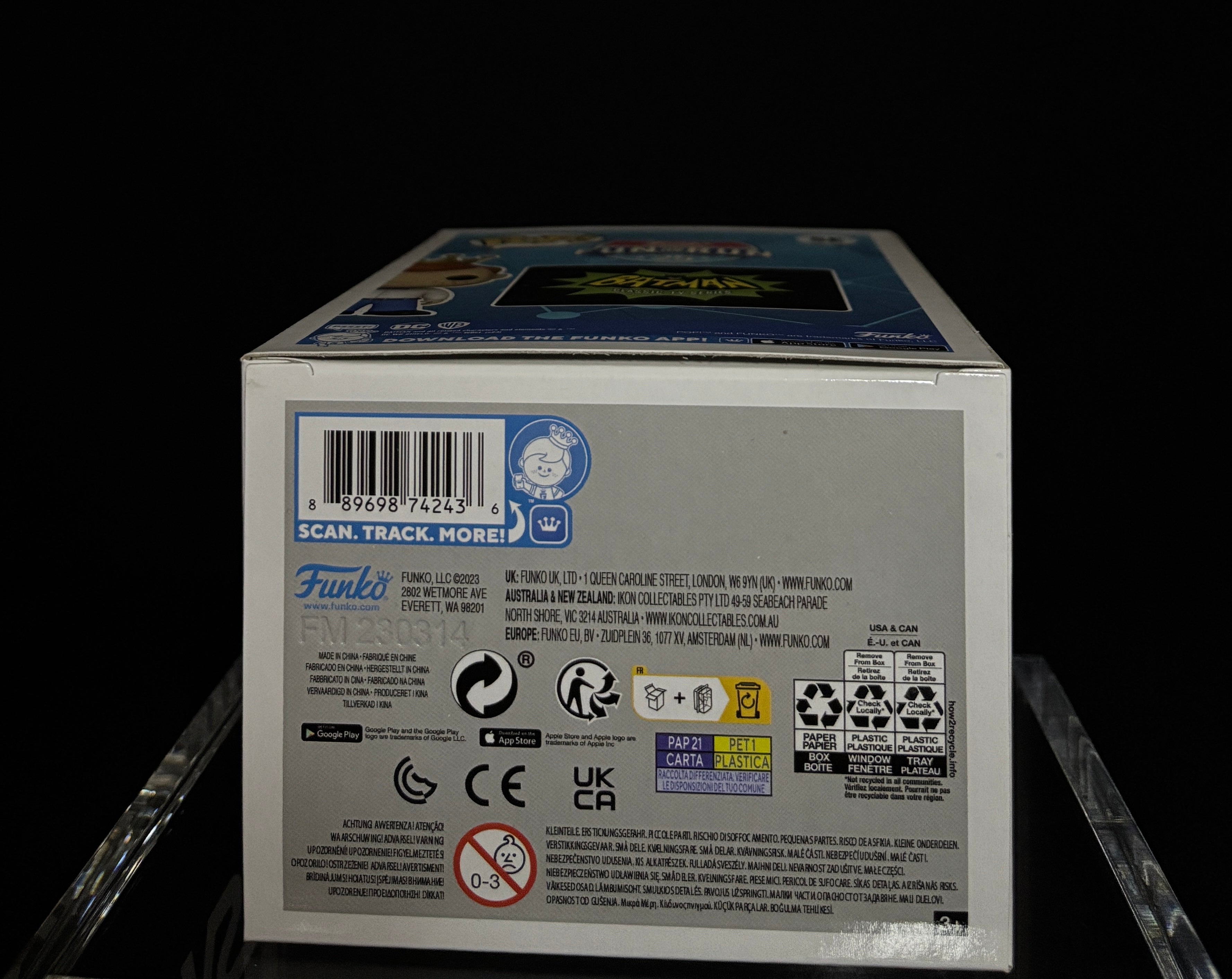 Funko Pop Freddy Funko as The Dynamic Duo