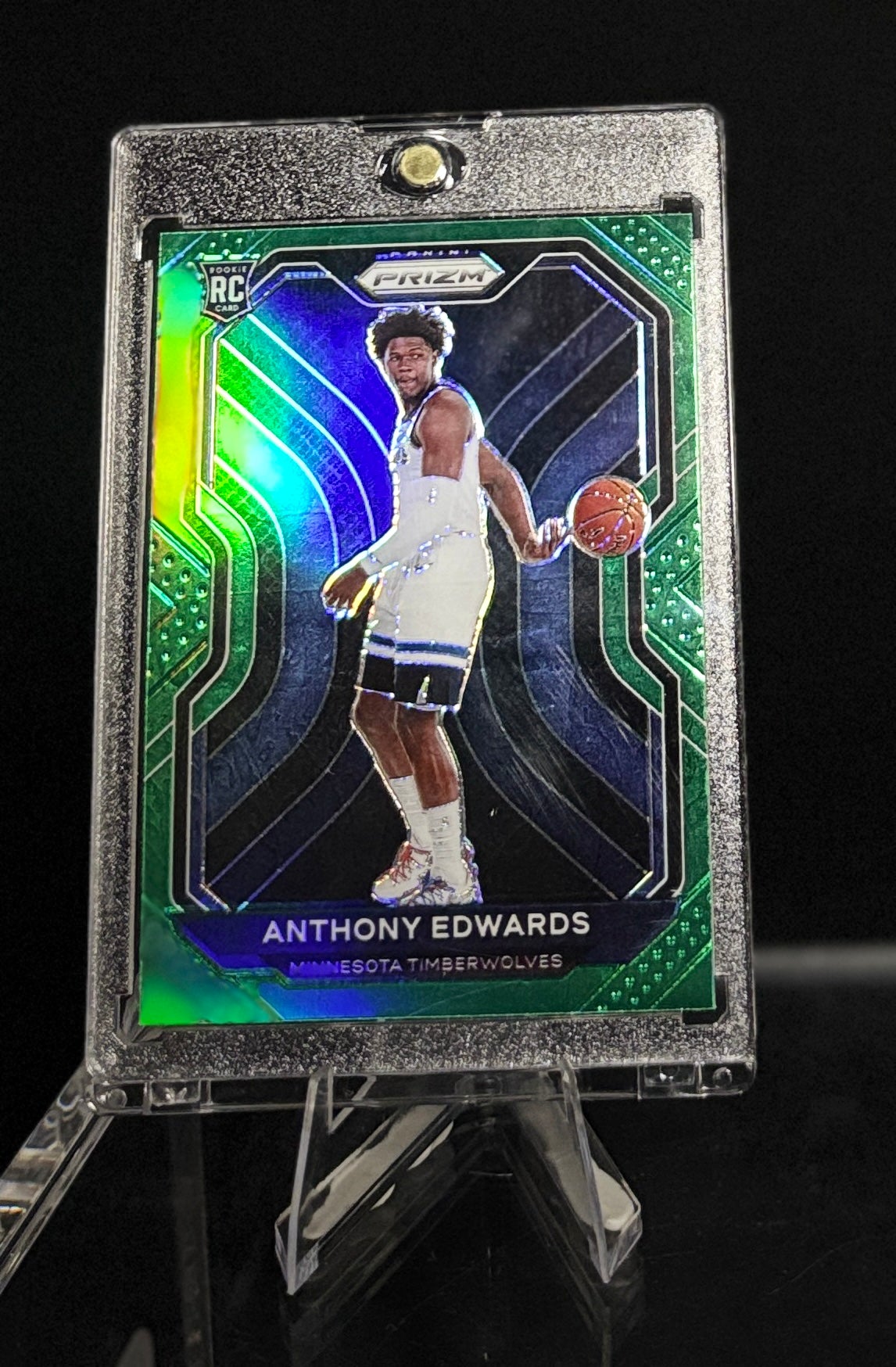 PANINI Prizm Green Rookie Anthony Edwards