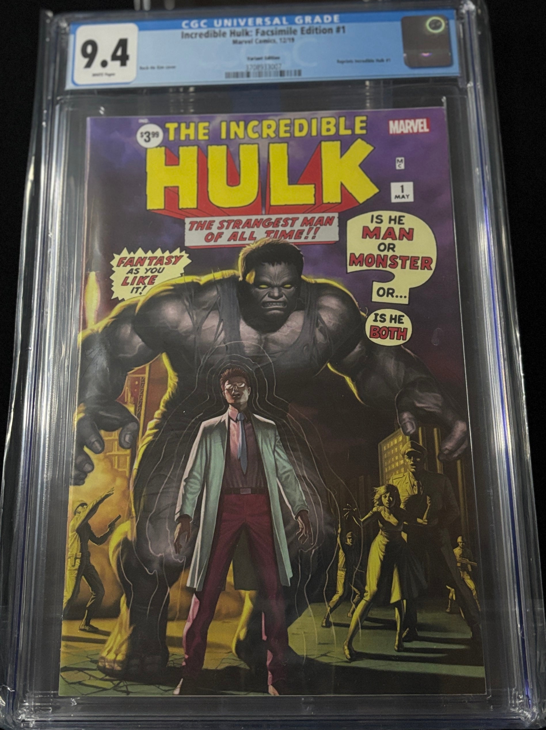 Incredible Hulk: Facsimile Edition #1 CGC 9.4