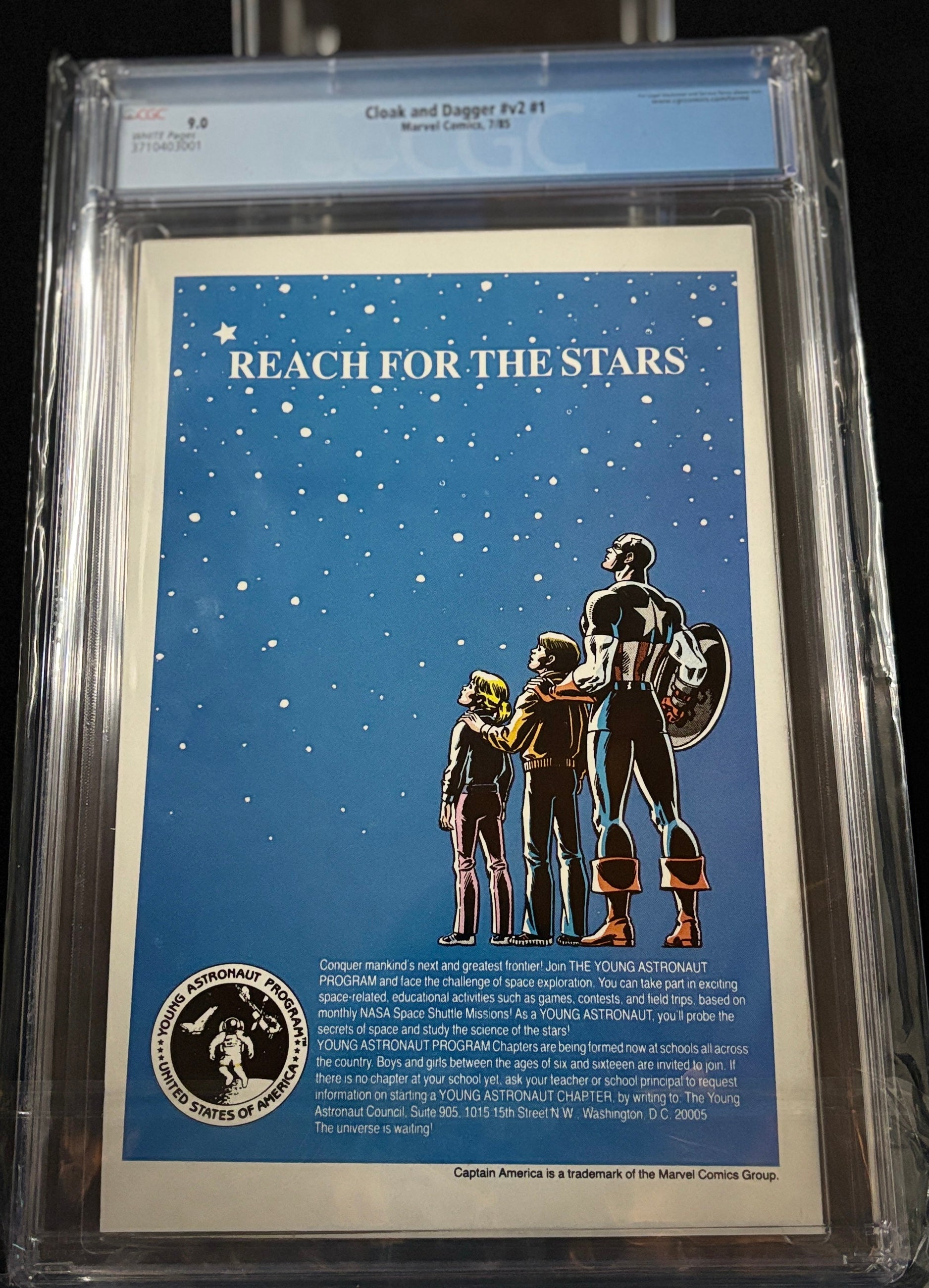 Cloak and Dagger #v2 #1 CGC 9.0